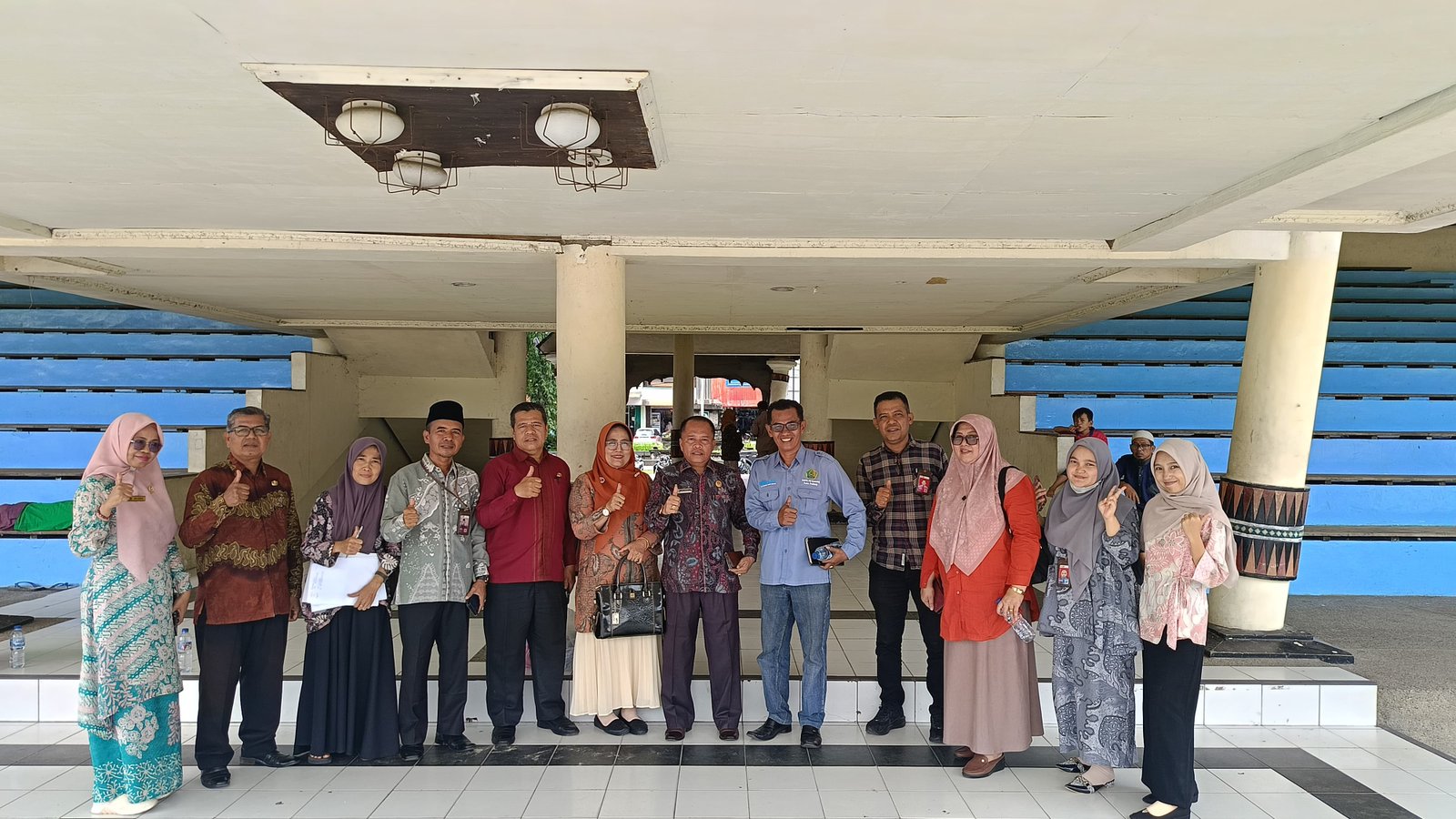 Persiapan Wisuda Tahfiz Peserta Didik Se-Kota Padang di RTH Imam Bonjol